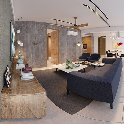 3BHK Flats in Jayamahal | Olde Town - Livingwalls