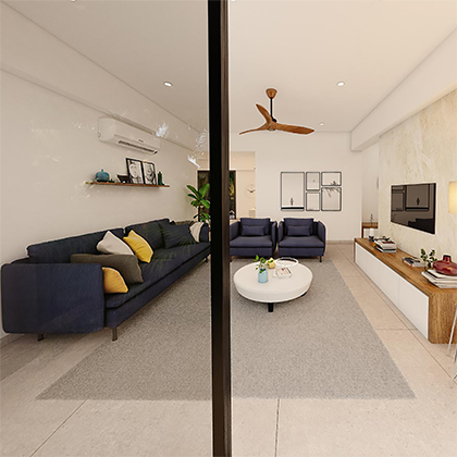 3BHK Flats in Jayamahal | Olde Town - Livingwalls